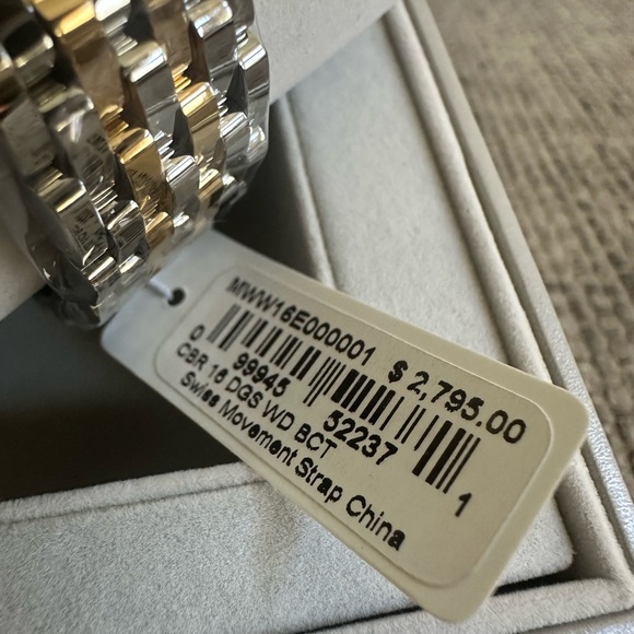 NWT MICHELE Caber Diamond Watch MWW16E000001 - Picture 15 of 16